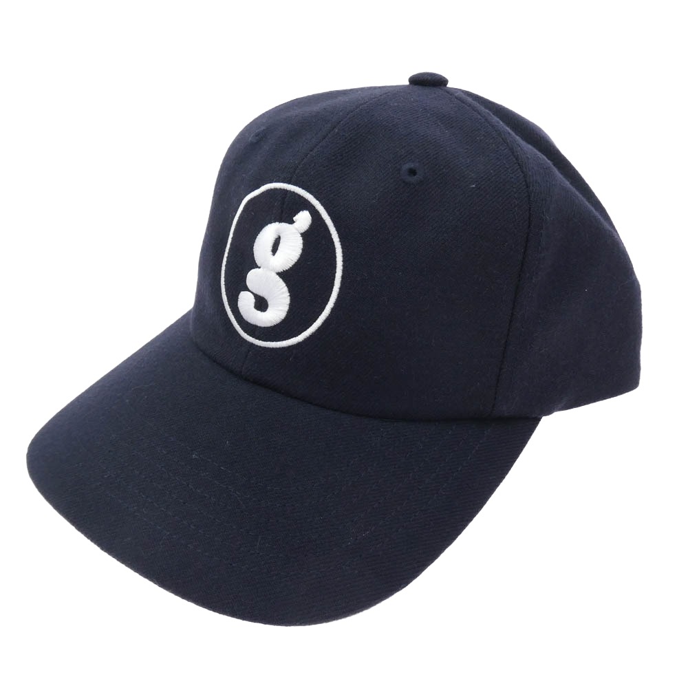 Supreme シュプリーム 25SS x GOODENOUGH 6 Panel Navy グッドイナフ シックス パネル キャップ 帽子 ネイビー系 【美品】 メンズ【中古】