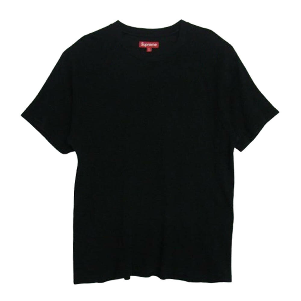 Supreme シュプリーム 24AW Stencil Thermal S/S Top ステンレスロゴ サーマル Tシャツ ブラック系 M メンズ【古着】【中古】