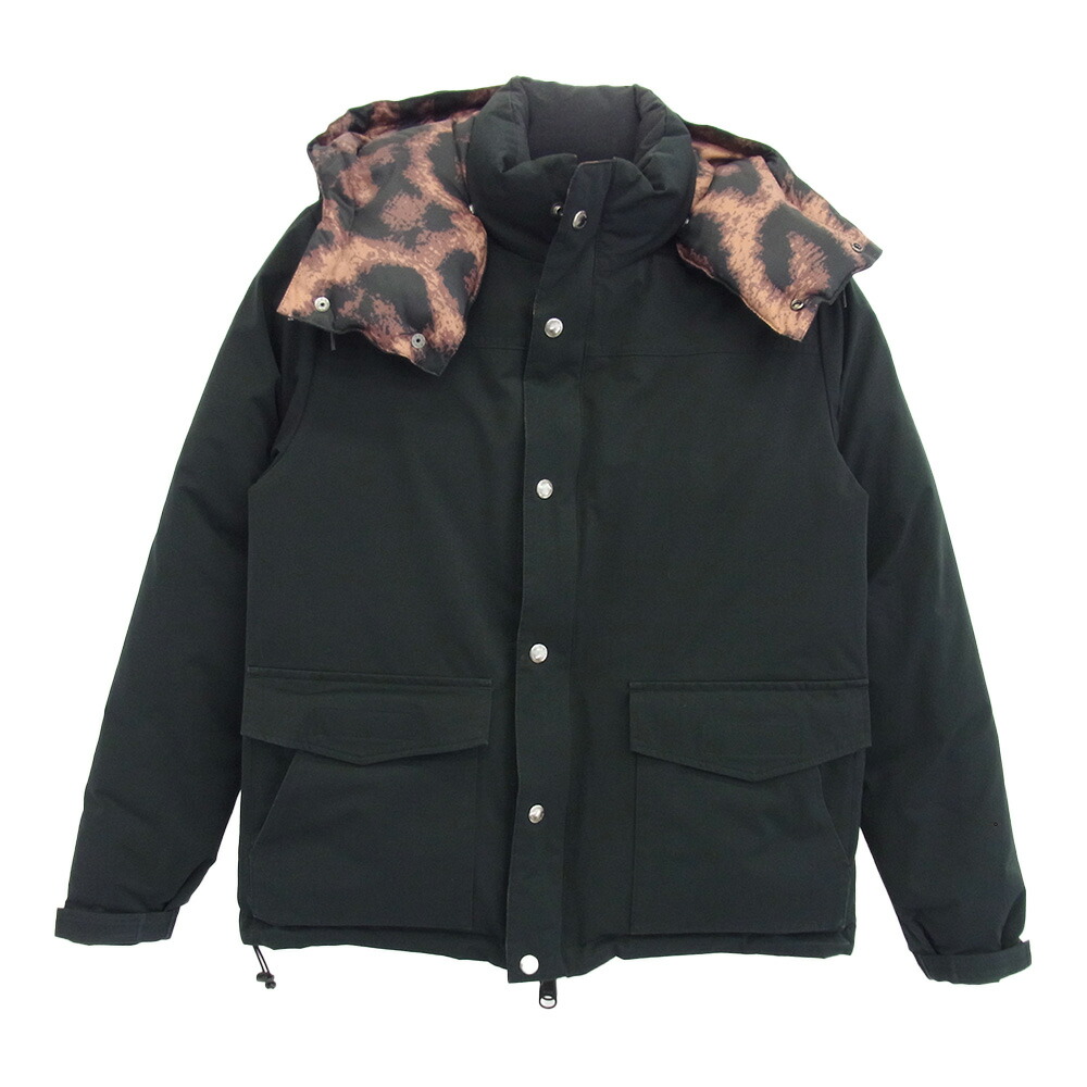 【美品】uniform experiment フーデッドブルゾン 4《XL》 黒 uniform experiment フーデッドブルゾン 4《XL》 黒