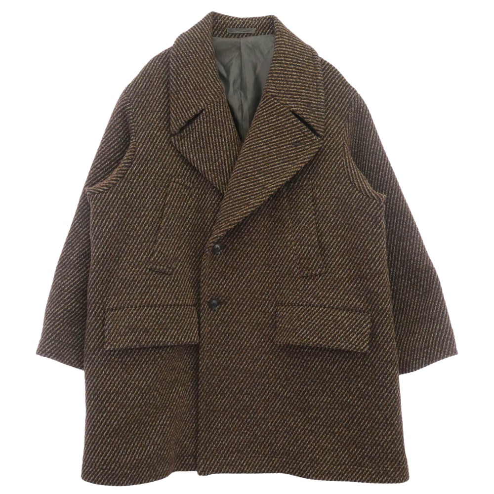 楽天市場】ヨーク・YOKE 22AW COTTON YAK STAND COLLAR COAT 状態SS