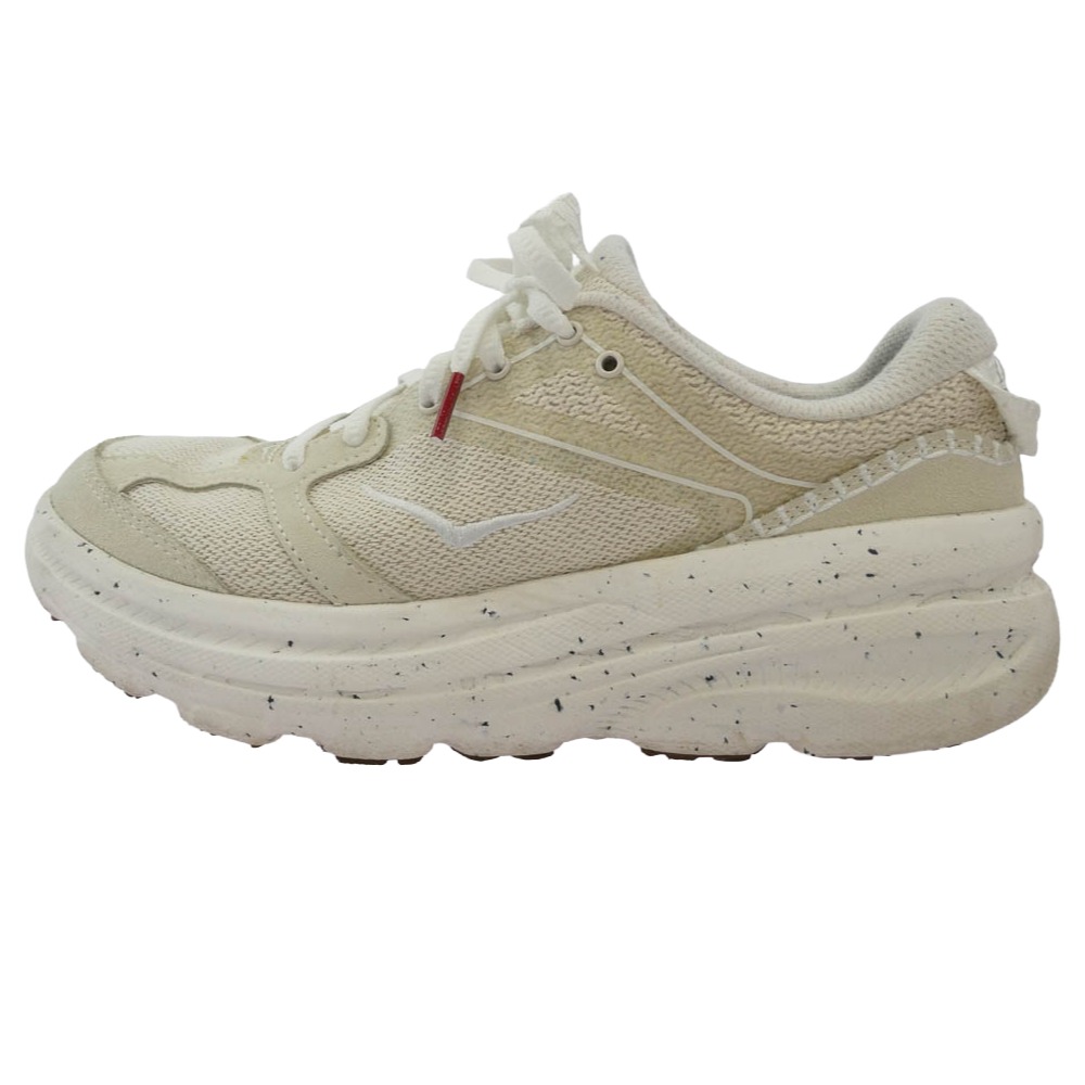 HOKA ONE ONE ホカ オネオネ 1162131 U BONDI VIBRANT BLOOM BONDI B3LS ボンダイ ビブラント ブルーム スニーカー ベージュ系 オフホワイト系 26cm メンズ【中古】 5,842円