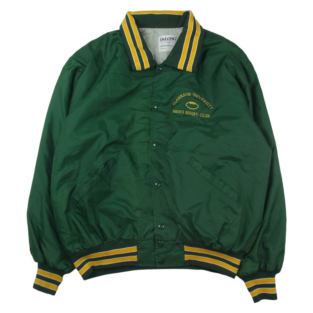 70s 80s USA製 DeLONG デロング コーデュロイ スタジャン 80's DeLONG ビンテージコーデュロイスタジャン - Fresh Service