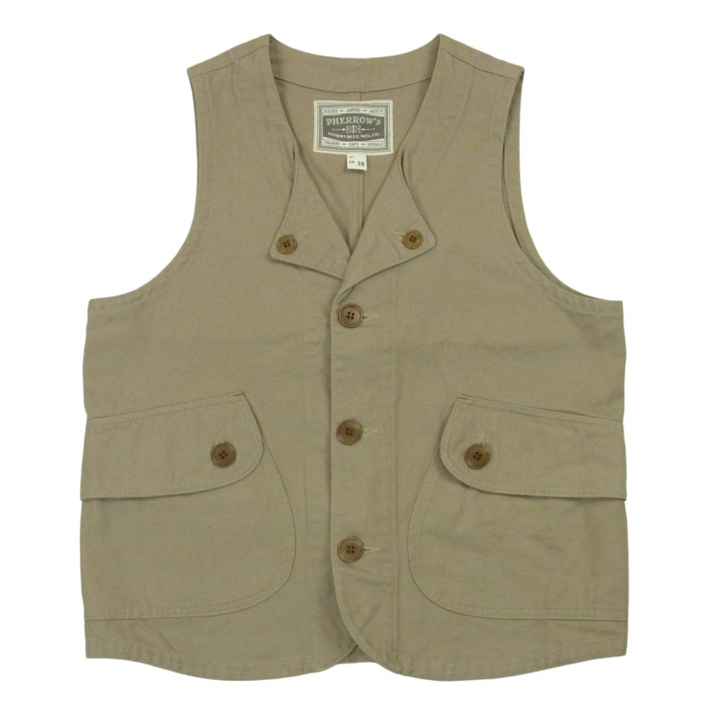 楽天市場】PHERROW'S フェローズ ベスト 20S-100WV メンズ