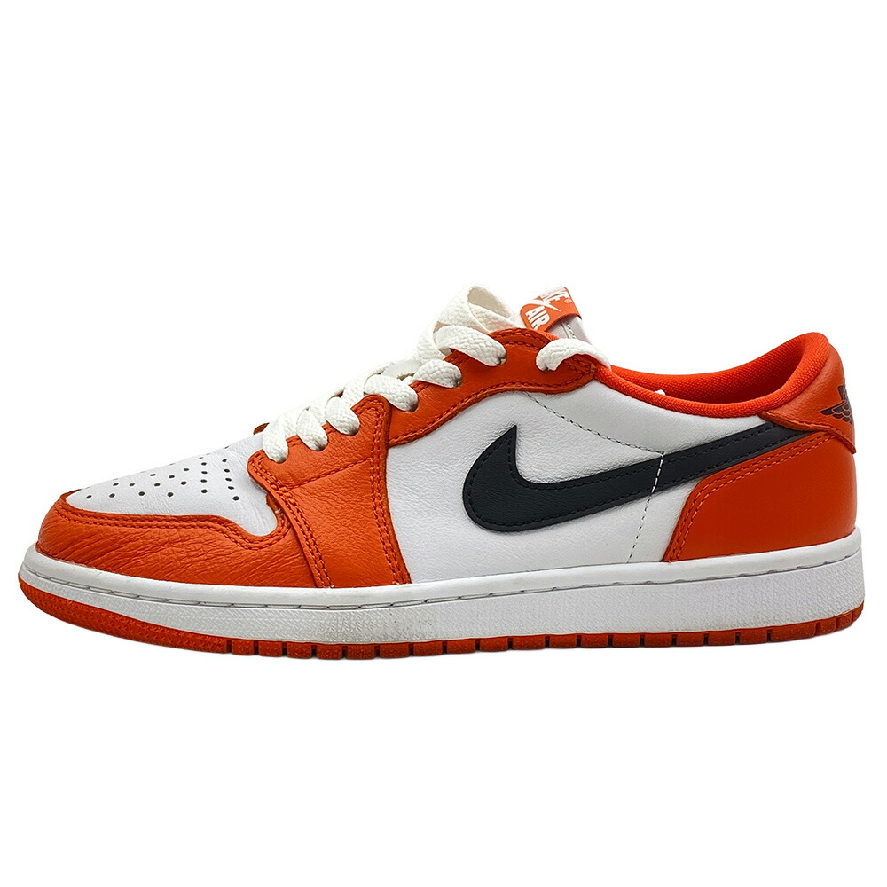 NIKE ナイキ CZ0790-801 Air Jordan 1 Low OG Starfish エア ジョーダン 1 ロー OG スターフィッシュ ローカット スニーカー オレンジ系 ホワイト系 25.5cm メンズ【中古】