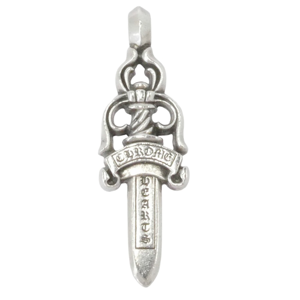 CHROME HEARTS クロムハーツ（原本有） LARGE DAGGER ラージダガー ペンダント トップ シルバー系 メンズ【中古】