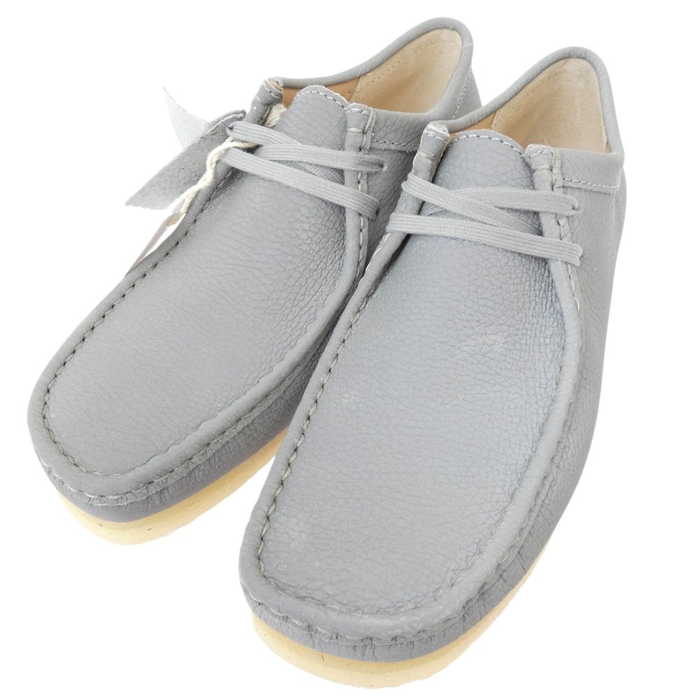 Supreme シュプリーム 25SS Clarks クラークス Reflective Wallabee Silver ワラビー シューズ グレー系 25.5 【極上美品】 メンズ【中古】 23,414円
