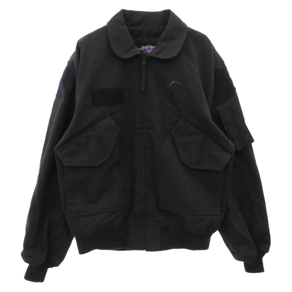 ヴィンテージ VINTAGE USA製 GIBSON \u0026 BARNES CWU-36/P 否メックス 飛行 上衣 黒いこと系 L  メンズ【古着】【中古】