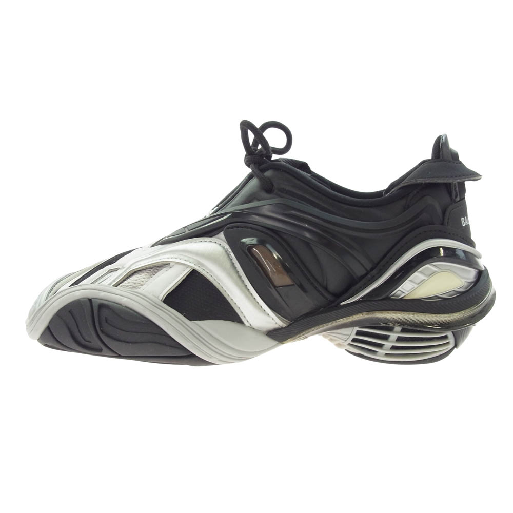 【BALENCIAGA】リサイクルニット スニーカー★ブラック★26cm ホワイト の ウィメンズ Speed 2.0 モノカラー リサイクルニット