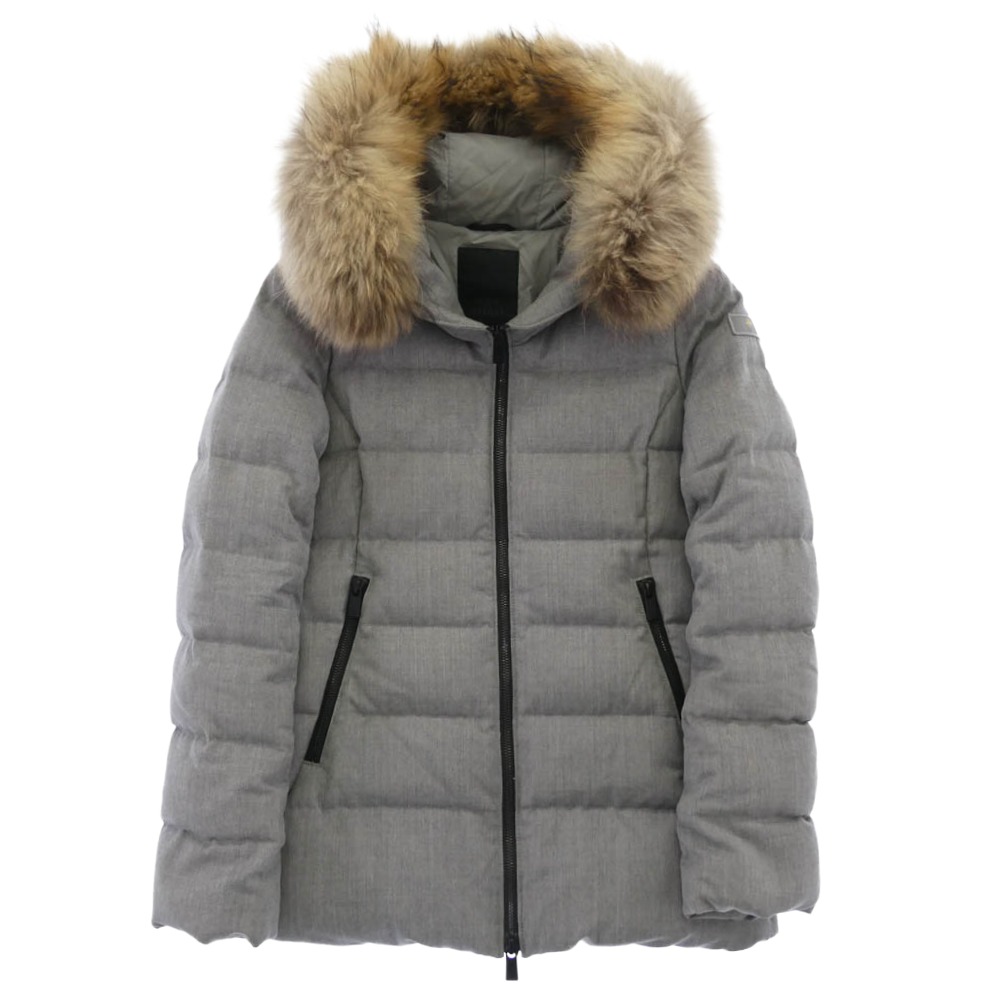 TATRAS タトラス 18AW LTA8SP4514 SPERANZA スペランツァ 毛革 落ち込む上衣 薄墨色系 01  レディース【古着】【中古】