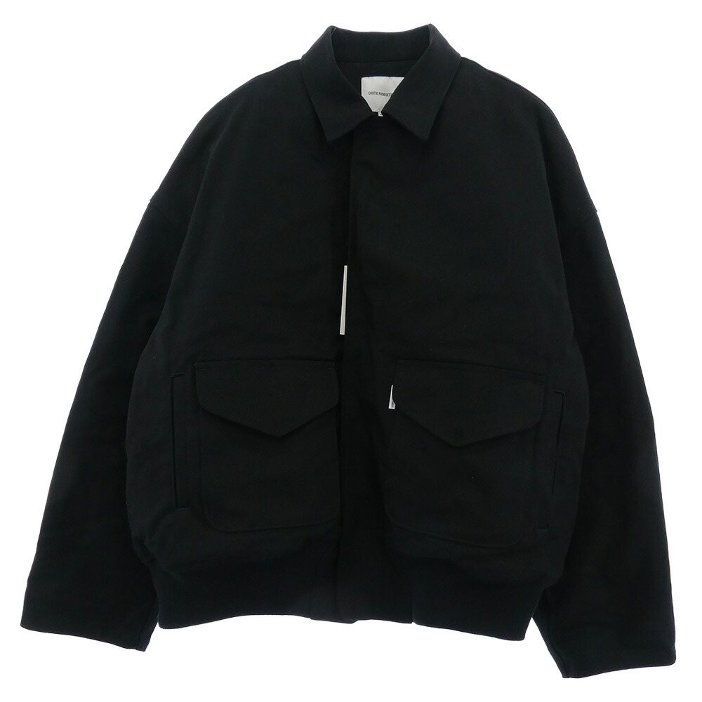 COOTIE クーティー 25AW CTE-25A213 Cotton Canvas Padded Work Jacket コットンキャンバス パデッド 中綿 ワーク ジャケット ブラック系 XL メンズ【古着】【中古】