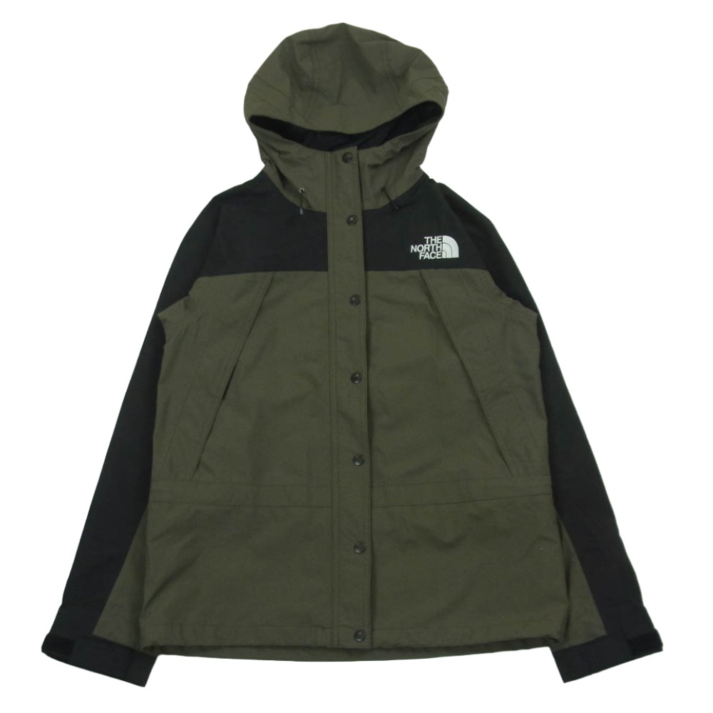THE NORTH FACE ノースフェイス NPW61831 GORE-TEX Mountain Light Jacket ゴアテックス マウンテン ライト ジャケット パーカー ブラック系 グリーン系 XL レディース【古着】【中古】|ブランド古着 ライフ店