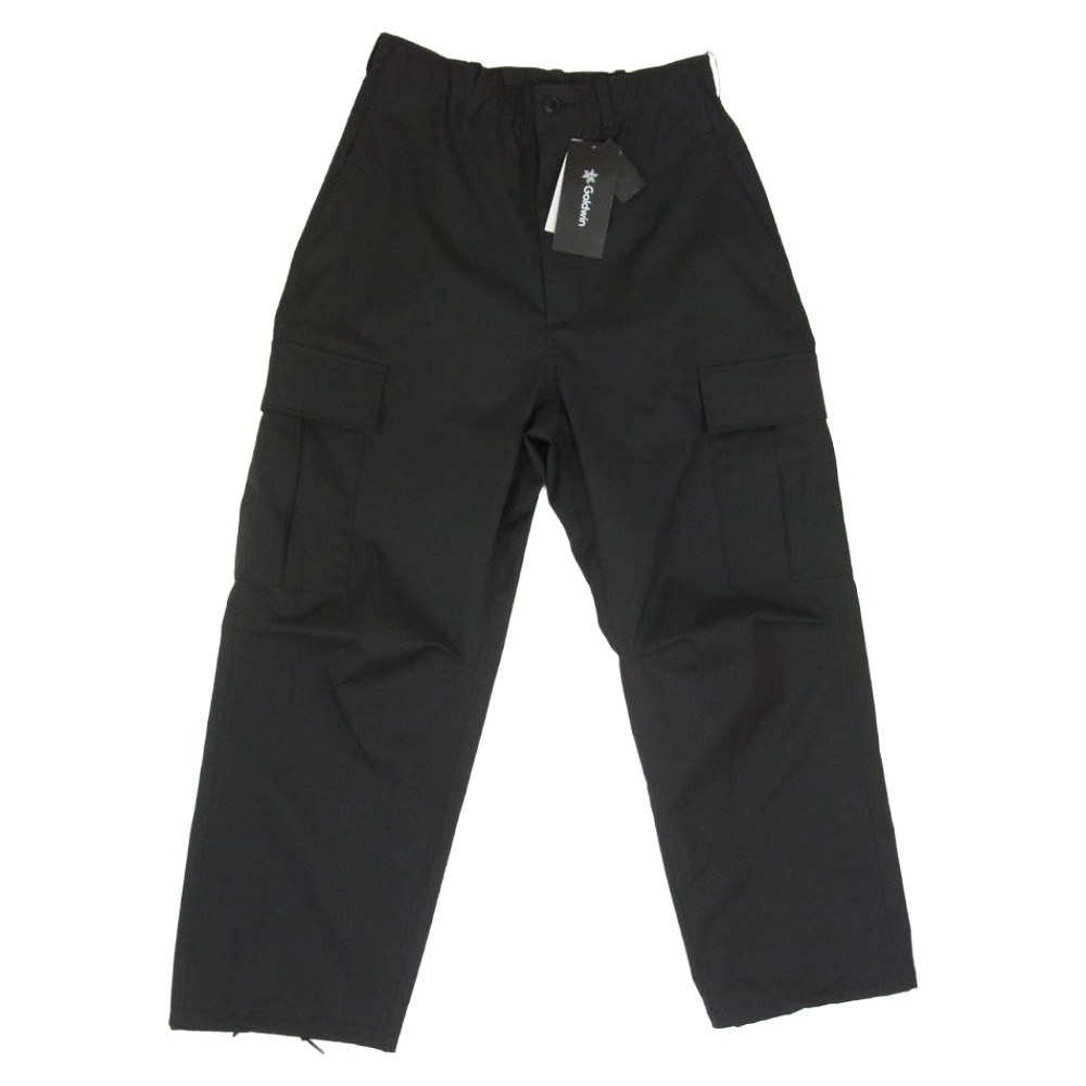 Goldwin ゴールドウィン GL74352 WOOL BLEND TWILL CARGO PANTS ウールブレンド ツイル カーゴパンツ ブラック系 S【新古品】【未使用】 メンズ【古着】【中古】｜ブランド古着 ライフ店 14,702円