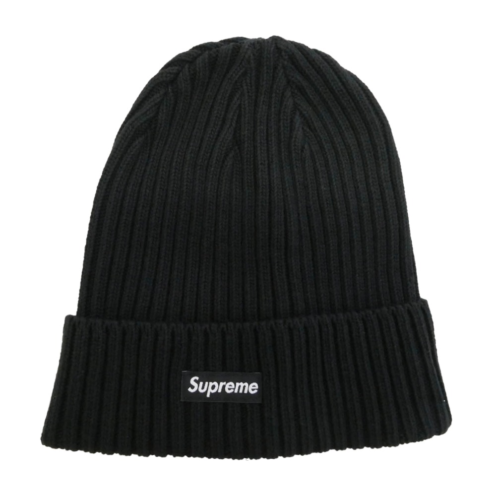 Supreme シュプリーム 25SS Overdyed Beanie オーバーダイド ビーニー 編み物 旗がしら 鳥打ち帽 黒いこと系【御前上等美品】 メンズ【中古】