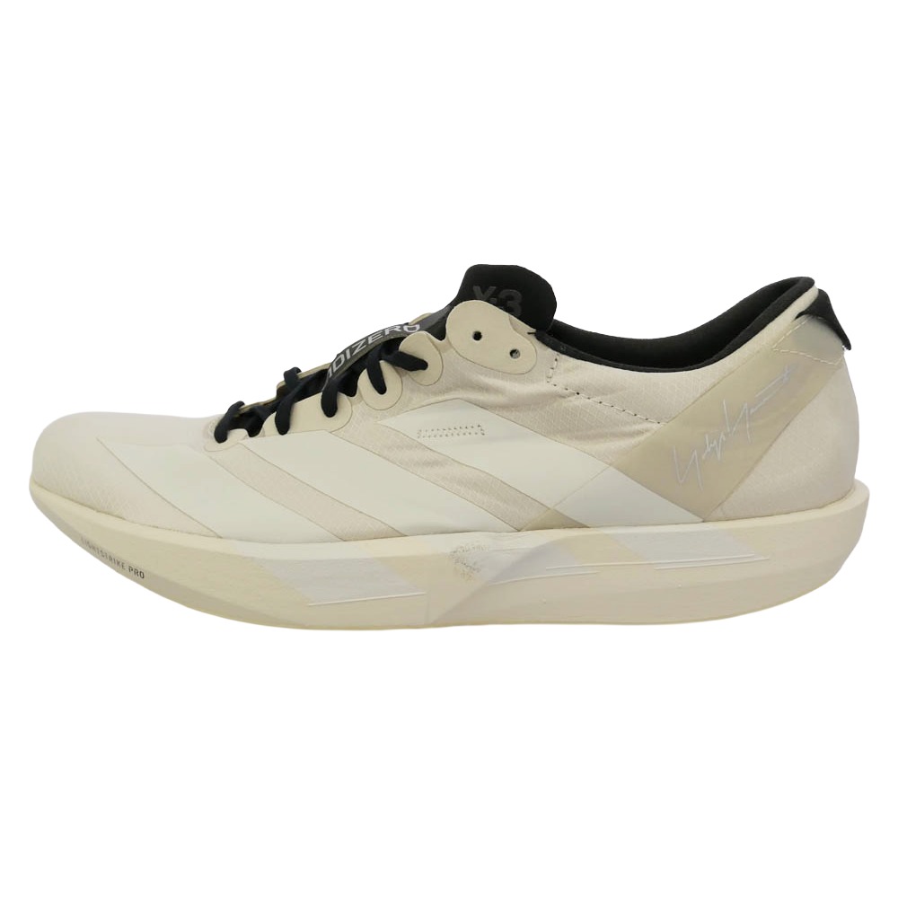 Y-3 Yohji Yamamoto ワイスリー ヨウジヤマモト 25SS JS3152 Adizero ADIOS 9 M アディゼロ アディオス ナイン ローカット スニーカー ベージュ系 27.5cm【極上美品】 メンズ【中古】|ブランド古着 ライフ店