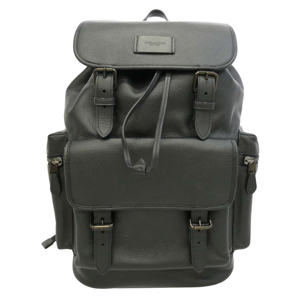 COACH コーチ L2321-CP046 スプリント バックパック レザー リュック ブラック系 メンズ【中古】|ブランド古着 ライフ店