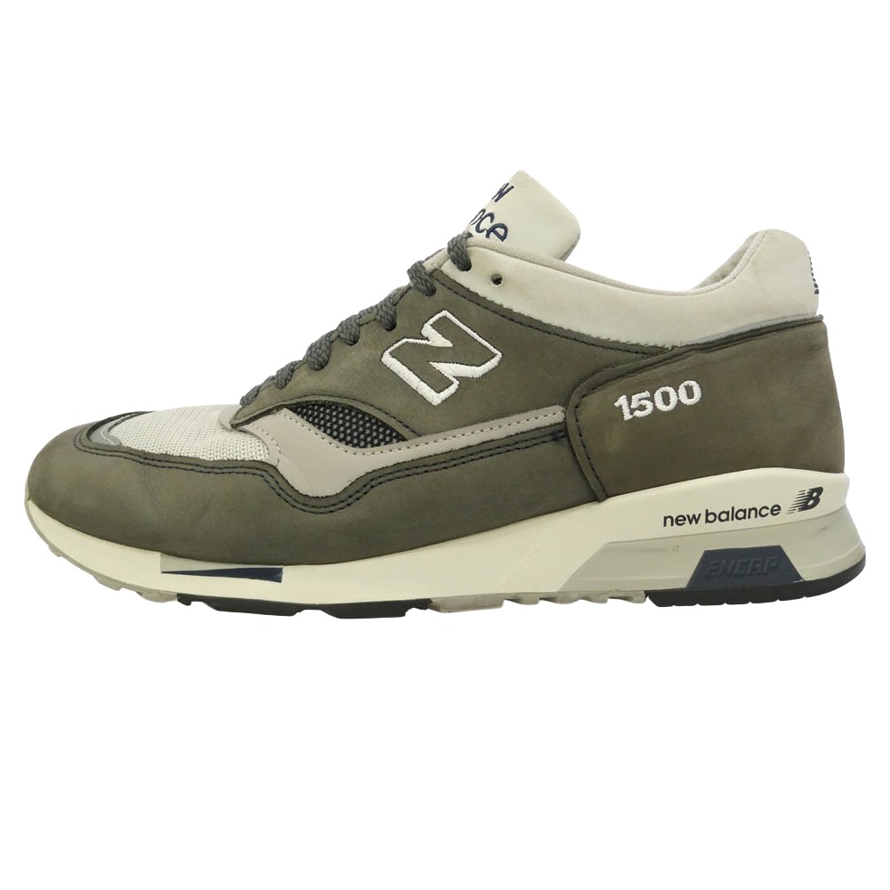 NEW BALANCE ニューバランス U1500ANI 1500 Made in UK 35th Anniversary 英国製 35周年 モデル スニーカー チャコール系 グレー系 26.5cm メンズ【中古】|ブランド古着 ライフ店