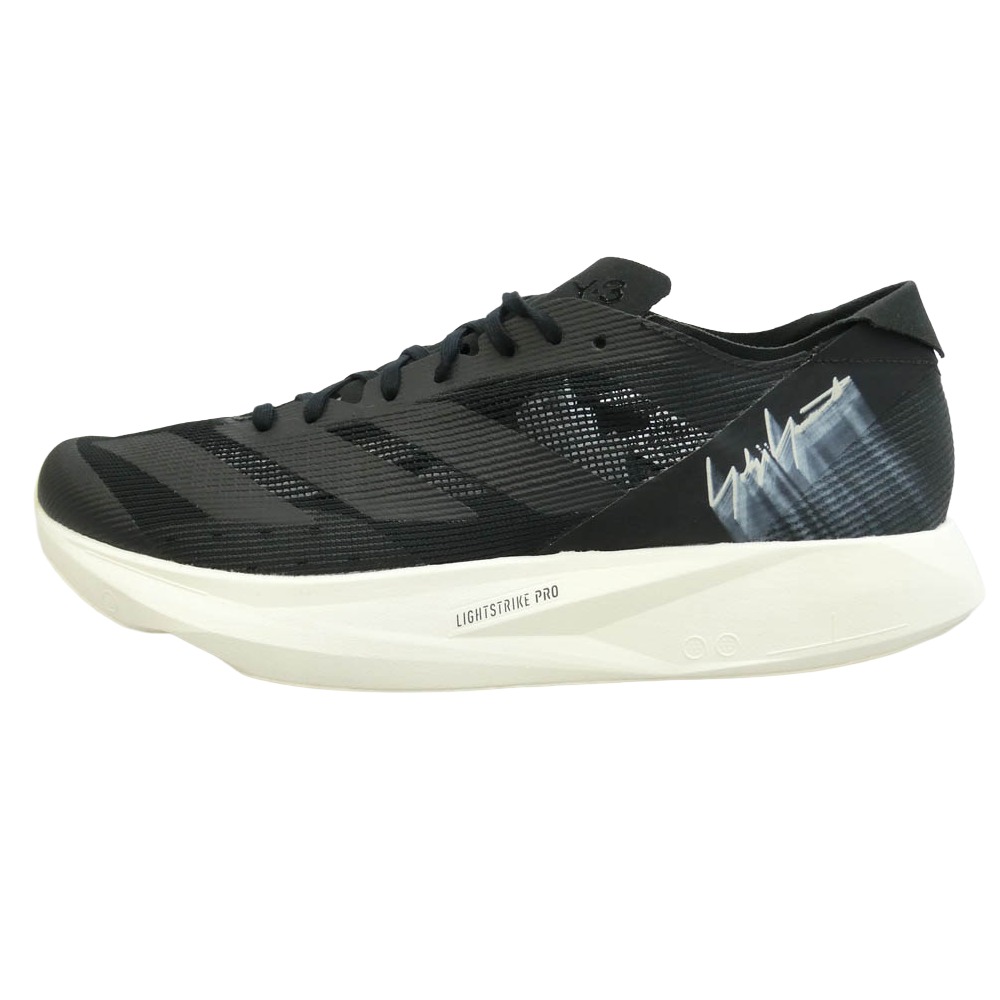 Y-3 Yohji Yamamoto adidas アディダス IE1127 adidas Takumi Sen 10 Black Off White アディダス タクミ セン 10 ブラック オフホワイト ローカット ランニング シューズ スニーカー ブラック系 オフホワイト系 27.5cm【極上美品】 メンズ【中古】｜ブランド古着 ライフ店