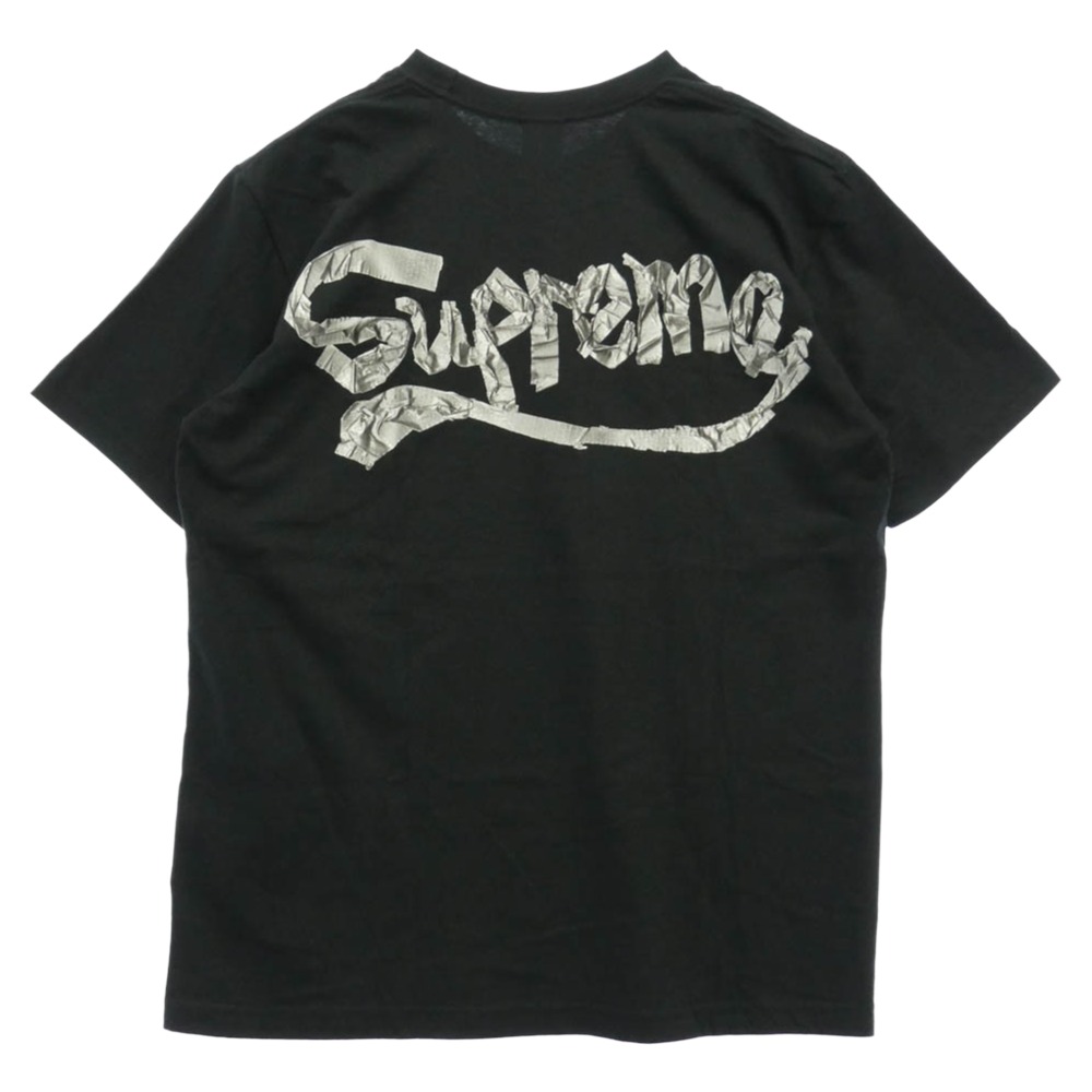 Supreme シュプリーム 25SS Tape Tee テープ クルーネック 半袖 Tシャツ ブラック系 M メンズ【古着】【中古】｜ブランド古着 ライフ店