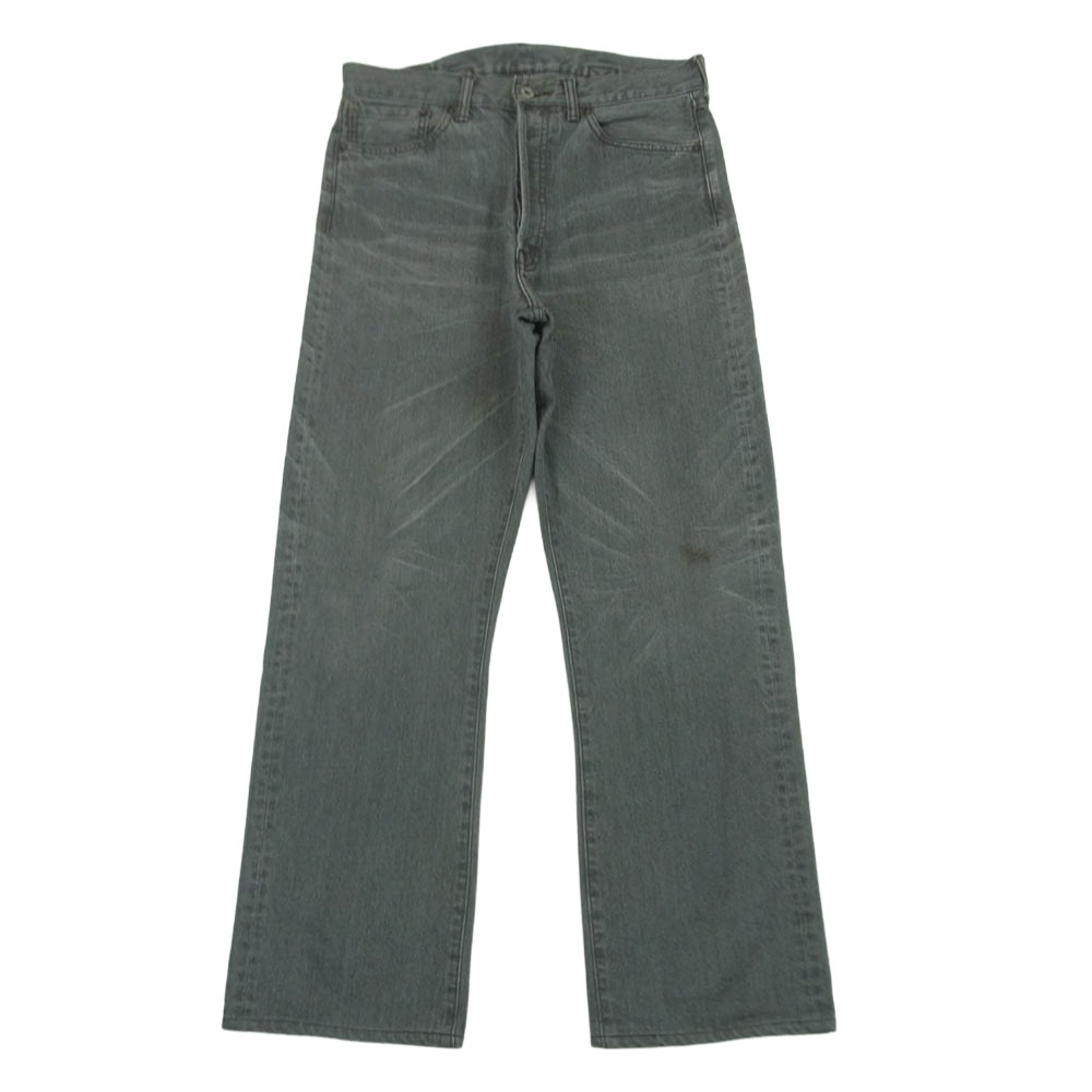 TENDERLOIN テンダーロイン ボタンフライ シンチバック ジーンズ デニム パンツ 日本製 グレー系 30 メンズ【古着】【中古】|ブランド古着 ライフ店