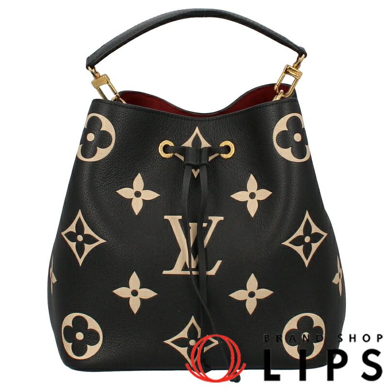 ルイヴィトン　ネオノエ　　　アンプラント　【ノアール】 LOUIS VUITTON/ルイ・ヴィトン】 ネオノエMM モノグラムアン