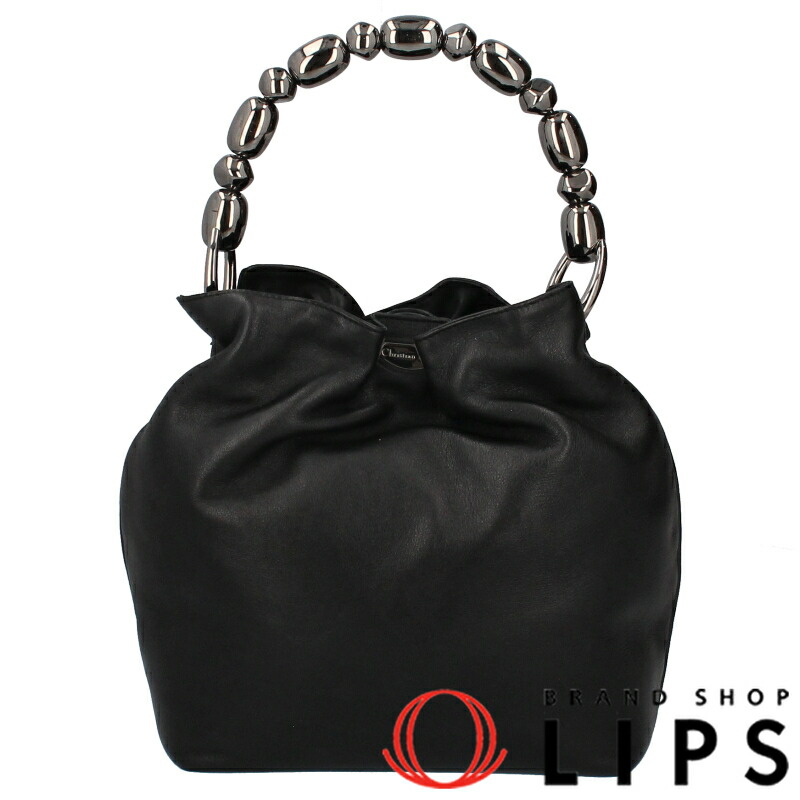 極美品✨ DIOR ディオール カーフレザー ハンドバック マリスパール 極 美品 カード付 Christian Dior クリスチャンディオール