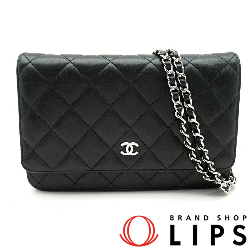 楽天市場】【バッグ】CHANEL シャネル マトラッセ チェーンウォレット