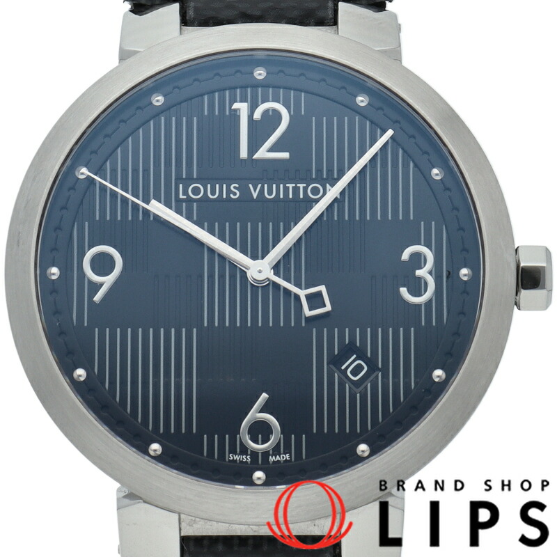 Louis Vuitton タンブールスリム　SS LOUIS VUITTON ルイ・ヴィトン タンブールスリムGM 8Pダイヤ