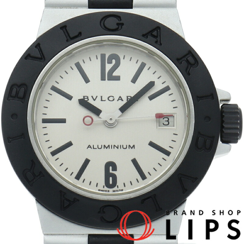 楽天市場】激安価格 ブルガリ 腕時計 アルミニウム AL38TA カーボン