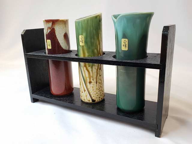 楽天市場】金工作家 西大由 造 花一輪 花瓶 花入 共箱 中古