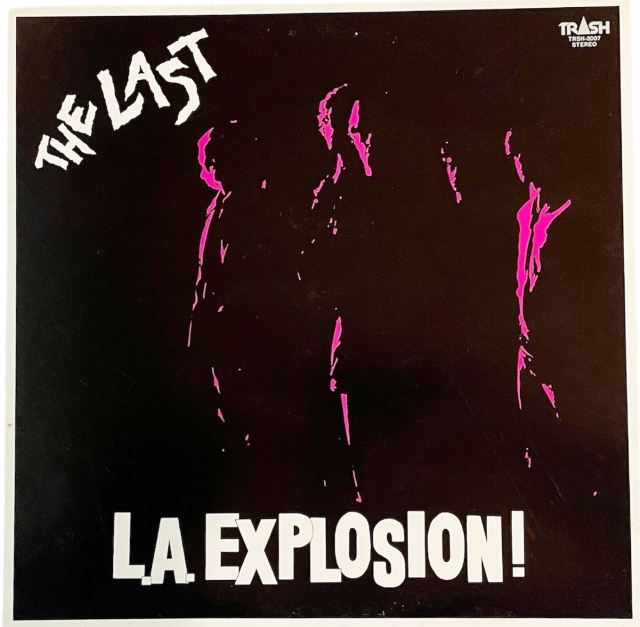中古レコード　THE LAST　LA EXPLOSION　ザラスト　邦題　LAニューウェーヴ1980’S　帯　歌詞ジャケ裏　ライナー付　12インチアルバム　LP　盤良好　20260122 11,360円