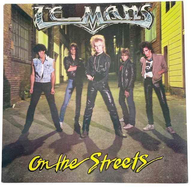 中古レコード　LE MANS　ON THE STREET　12インチアルバム　LP　盤良好　US盤　20260202　83年1STアルバム