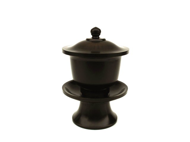 ［仏具］茶湯器 鍋長色 中