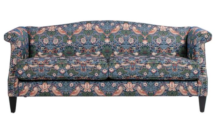 ソファ ジェニファーテイラー イチゴ泥棒 モリス 3P 36030SF-VI02 楽天