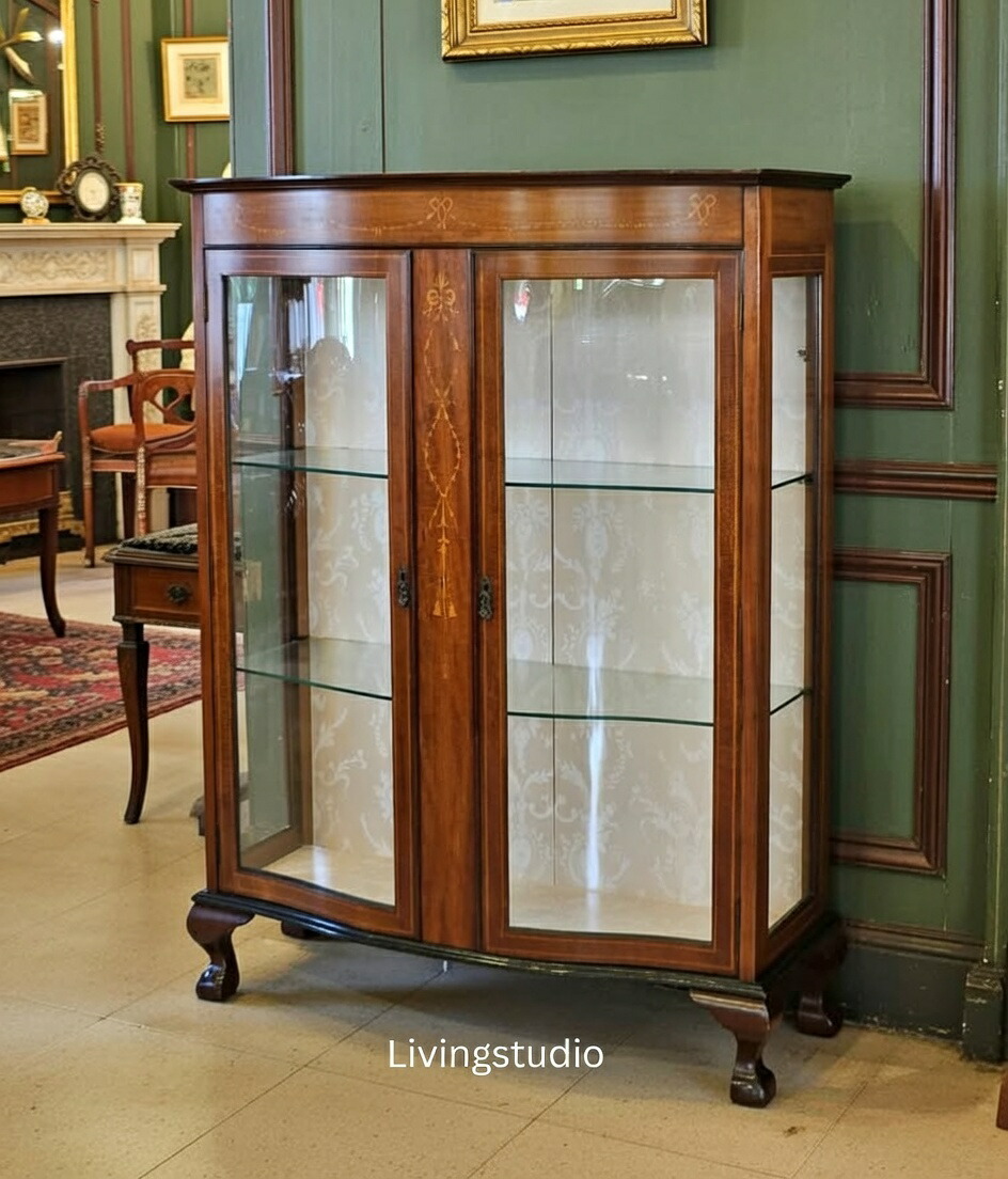 楽天市場】完売 キャビネット マホガニー材 飾り棚 ミラー