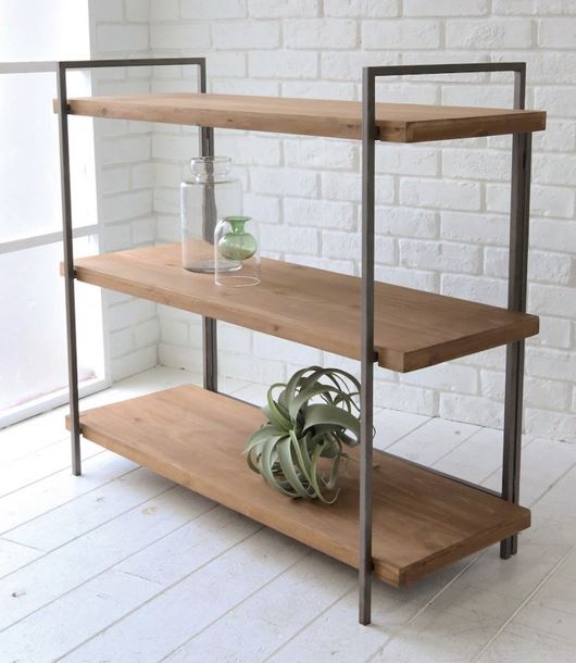 ヴィンテージ風 ガスポンプ アイアンシェルフ 高さ152cm 楽天市場】ヴィンテージスタイルのアイアンシェルフ（幅90cm