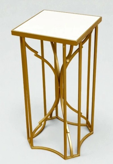 楽天市場】輸入家具 サイドテーブル 花台 円形 リビングスタジオ 直