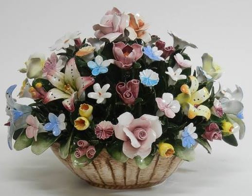 sasa 陶花 イタリー製 カポディモンテ 3/18まで 楽天市場】陶花 置物 陶器 花 イタリア オーナメント クラシック