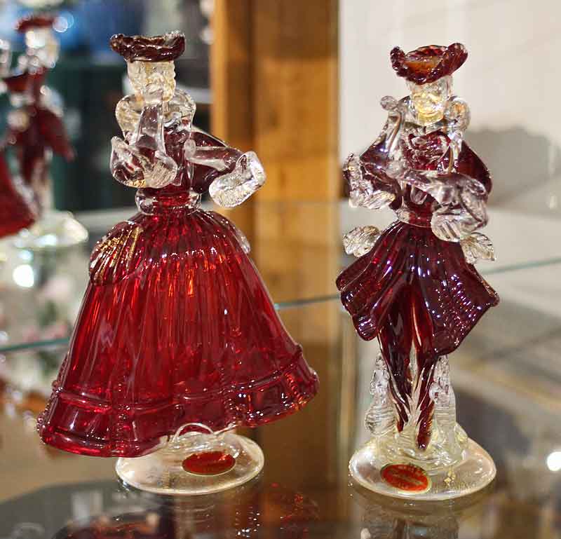 ベネチアグラス置き物　イタリア製　大型　グリーン 楽天市場】【謝恩セール特価】イタリア製 輸入雑貨 ベネチアン