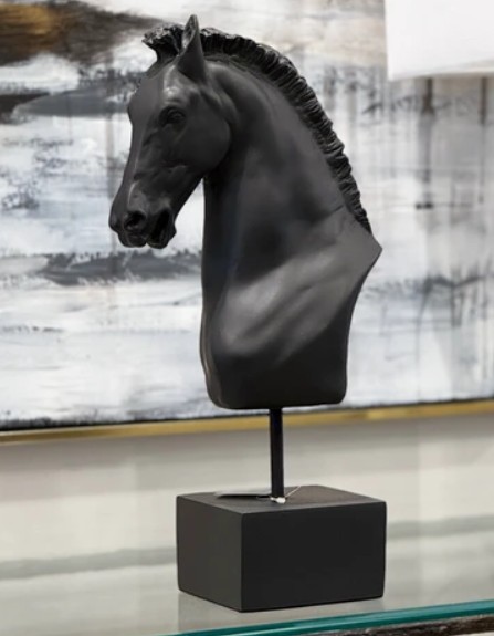 楽天市場】馬 置物 ジョッキー オブジェ 競馬 グッズ ブロンズ風