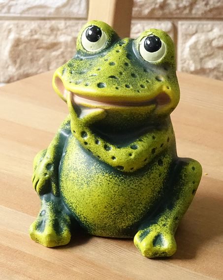 楽天市場】ポルトガル製 輸入雑貨 カエル 蛙 置物 オブジェ 陶器