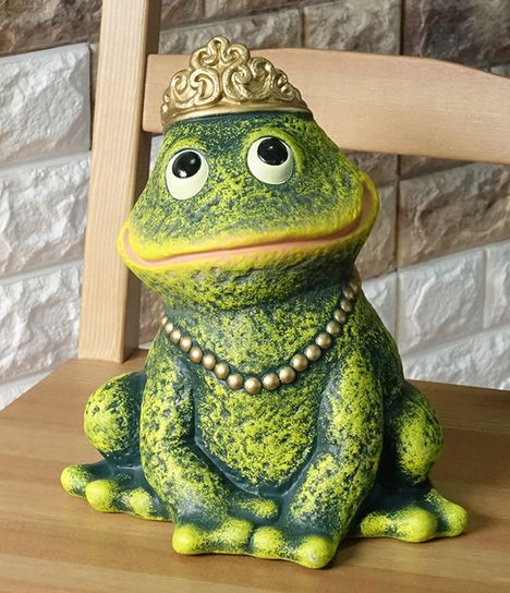 楽天市場】カエルの置物 クラウンフロッグ かえる 置き物 オブジェ
