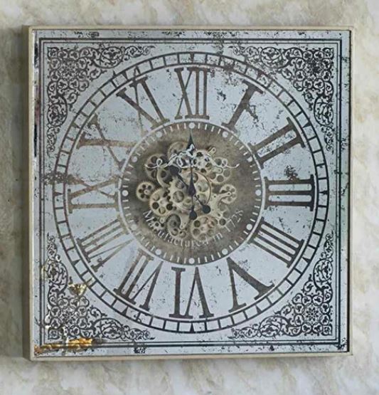 インポート雑貨 飾りつけ時辰儀 ウォール時辰儀 ギヤー リビング制作室 直輸入 今めかしい 古典派音楽 シャビーシック アンティーク 85492幼児用便器 貨物輸送無料