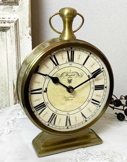 楽天市場】アウラー 置時計 【送料無料】贈答 贈答品 ゴールド 金 時計