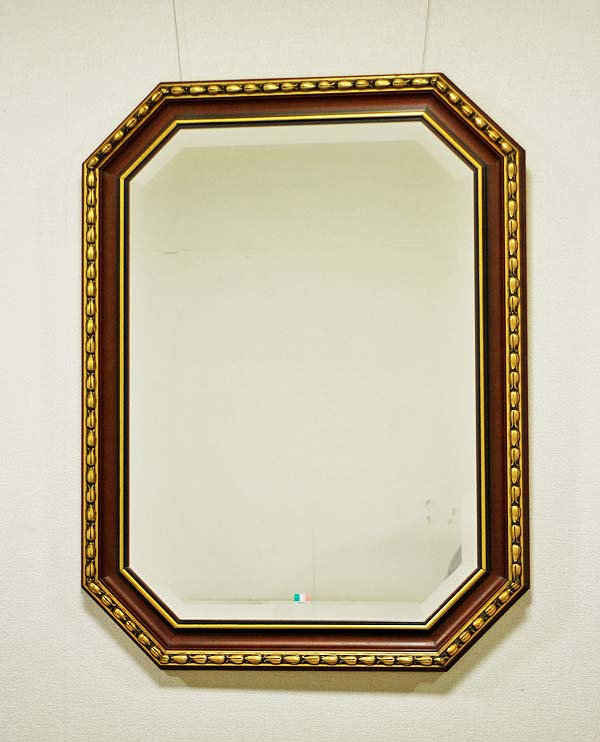 イタリア ミラー ブラウン ゴールド 木目 ベルトッツィ 808363 【公式