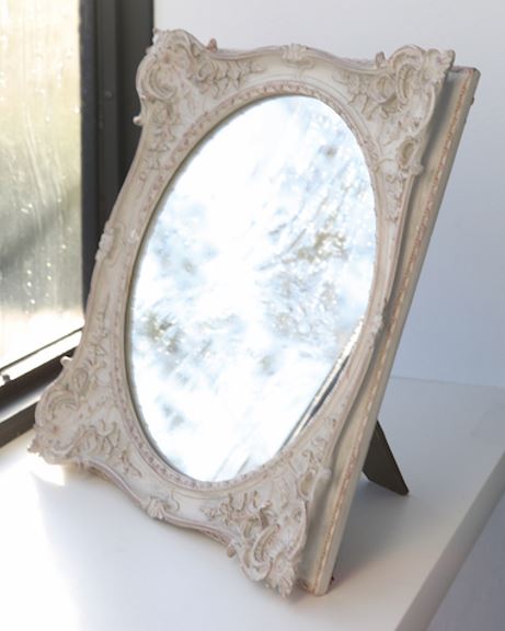 楽天市場】輸入雑貨 フレーム スクエアミラー モダン クラシック