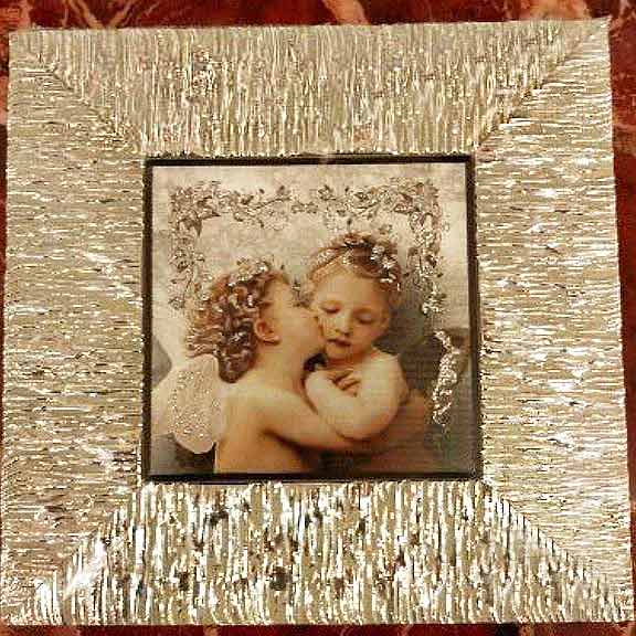 楽天市場】イタリア製 天使 額絵 エンジェル 絵画 板額 Aタイプ