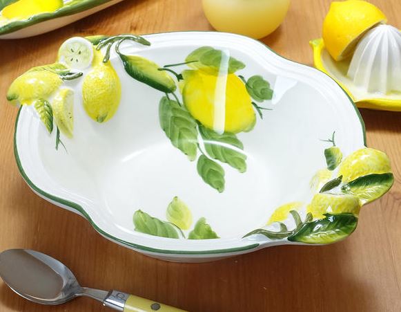 Williams Sonoma 大皿　イタリア製ハンドペイント Williams Sonoma(ウィリアムズソノマ) 食器（皿）(ライフ
