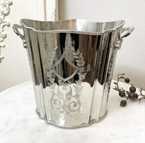 イタリア製ワインクーラー 希少アンティーク 楽天市場】ポイント10倍SALEアンティーク調ワインクーラー シルバー