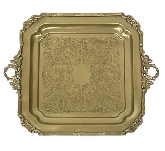 アンティーク　イタリア製　トレイ 楽天市場】イタリア製 レジントレイ レモン柄 Lサイズ トレー ゴールド