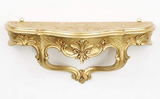 楽天市場】ポイント10倍SALEイタリア製 壁掛けコンソール ゴールド